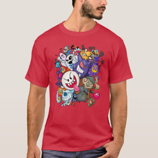 T-shirt Gaming Doodle friends friend