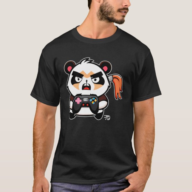 T-shirt Gaming Hamster Gamer (Devant)