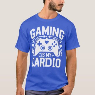 T-shirt Gaming is My Cardio girl family