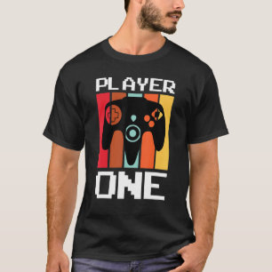 T-shirt Gaming Player One Gamer Video Games