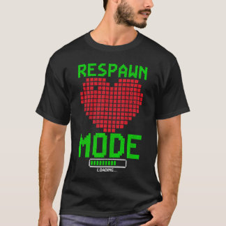 T-shirt Gaming Respawn Mode Premium boy