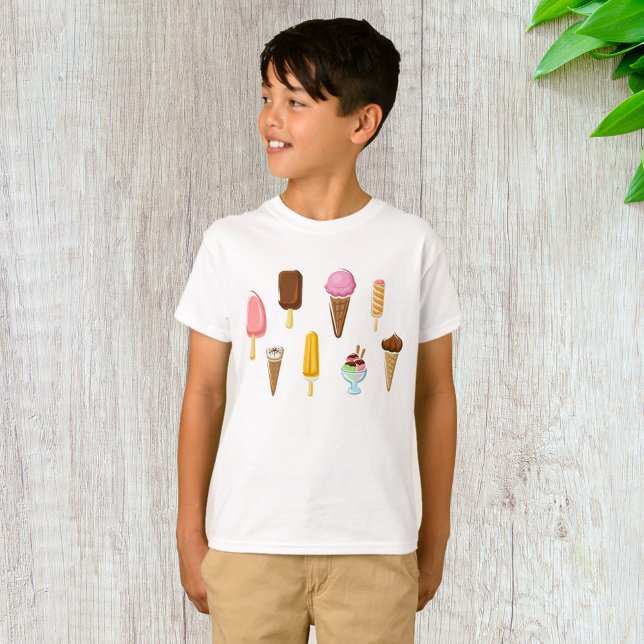 T-shirt Gamme De Glaces (Créateur téléchargé)