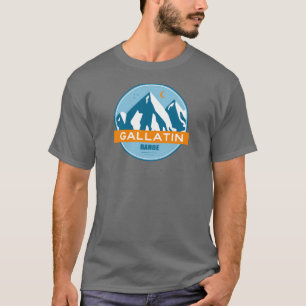 T-shirt Gamme Gallatin Montana Wyoming