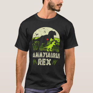 T-shirt Gammiesaurus T Rex Dinosaur Gammie Saurus Famille