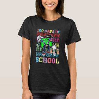 T-shirt Gamming controller i survived 100 days of school g