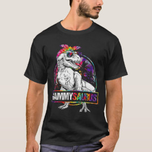 T-shirt Gammysaurus Dinosaure Gammy Saurus Famille Assorti