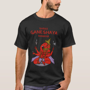 T-shirt Ganapati, Ganesh, Shree Ganeshaya Namaha