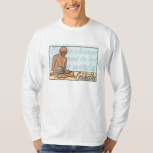 T-shirt Gandhi soit la citation de changement