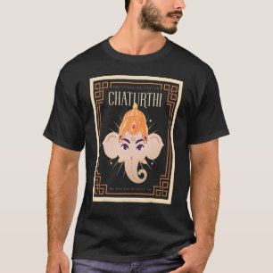 T-shirt Ganesh Chaturthi Hindouisme Prospérité Bonne fortu