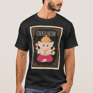 T-shirt Ganesh Chaturthi Hindouisme Prospérité Bonne fortu