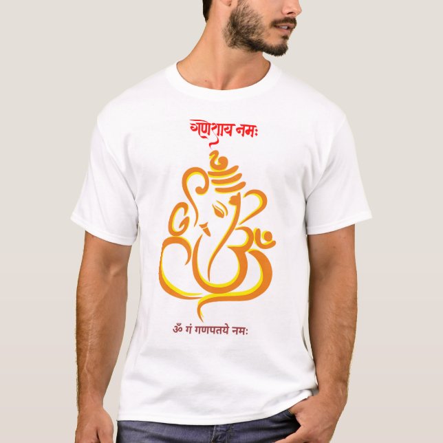 T-shirt Ganesh minimal (Devant)