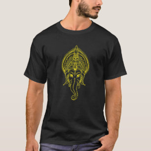 T-shirt Ganesh Ohm Yoga Troisième Œil Isha Hindou Linga 5