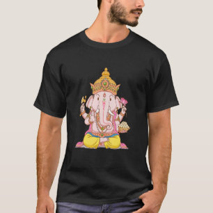 T-shirt Ganesh Yoga Troisième Œil Isha Hindou Linga