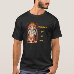 T-shirt Ganesha obtenu mon dos