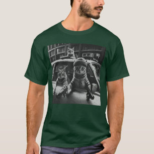 T-shirt Gang de chats drôles Vintage Chatons mignons Chat