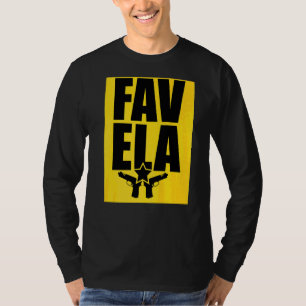 T-shirt Gangsta Favela Original Punk Rock Store