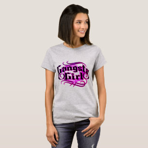 T-shirt Gangsta Girl