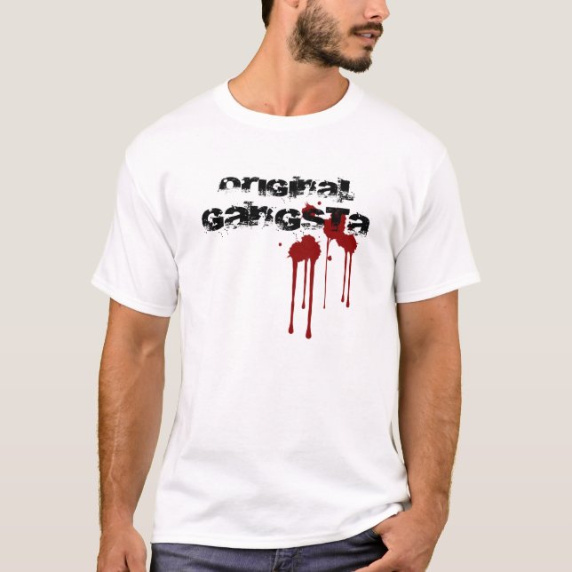 T-shirt Gangsta original (Devant)