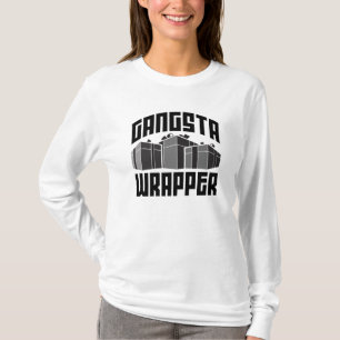 T-shirt Gangsta Wrapper Cadeaux de Noël