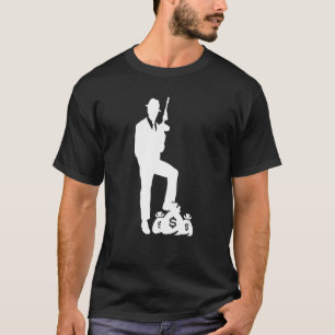 T-shirt Gangster des années 1920 du Great Gatsby Vintage 2