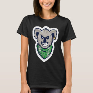 T-shirt Gangster Koala Ours Cool Gaz Masque Fluffy Animal 