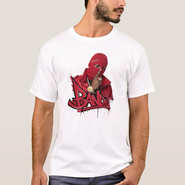 T-shirt Gangster masqué (Devant)