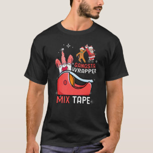 T-shirt Gangster Wrapper Mix Bande de Noël moche Bea Gnome