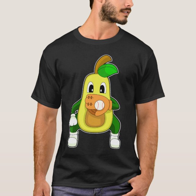 T-shirt Gant de baseball Avocado Sport (Devant)