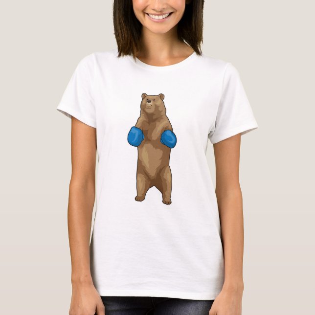 T-shirt Gants de boîte à ours (Devant)