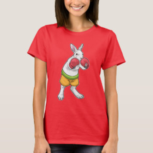 T-shirt Gants de boxe de lapin Boxe Boxe