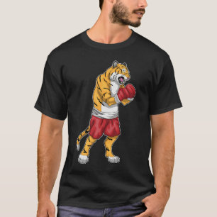 T-shirt Gants de boxe de tigre Gants de boxe