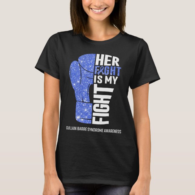 T-shirt Gants de boxe Guillain Barre Syndrome Warrior (Devant)