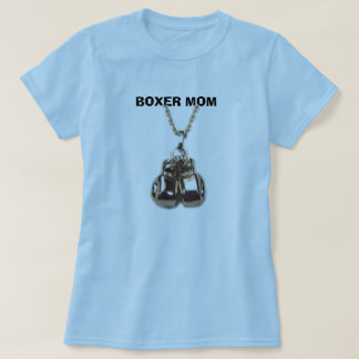 T-shirt gants de boxe, MAMAN de BOXEUR