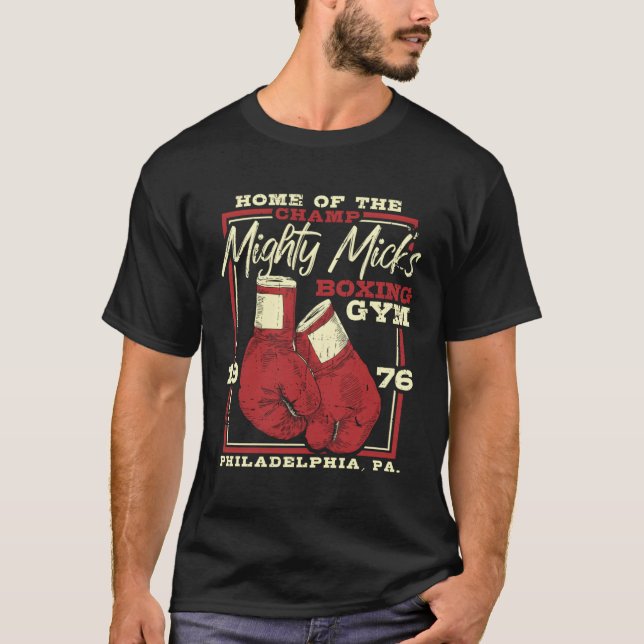 T-shirt Gants De Gymnase Mighty Mick'S (Devant)