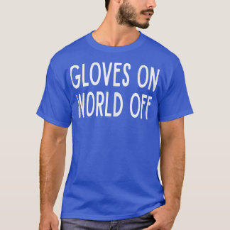 T-shirt Gants Sur World Off Boxer Boxer Punch Punchi