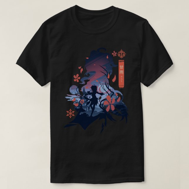 T-shirt Ganyu - Impact Genshin (Design devant)