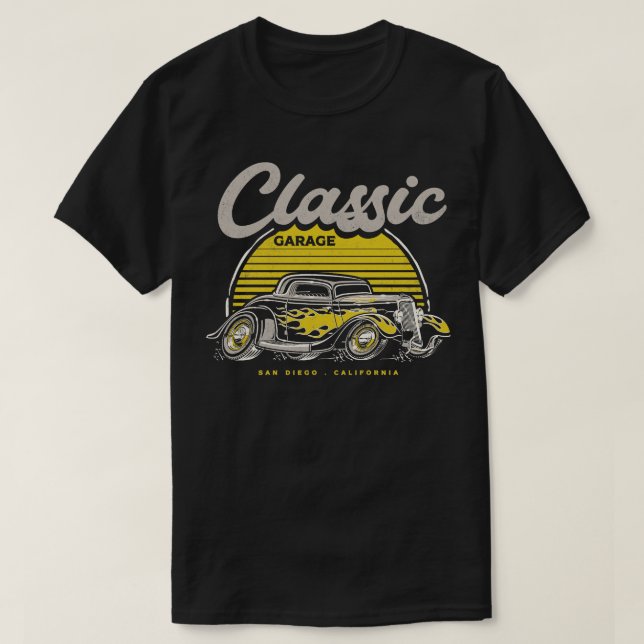 T-SHIRT GARAGE CLASSIQUE 1 (Design devant)