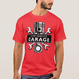 T-shirt GARAGE DE SERVICE AUTO drôle