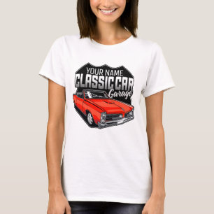 T-shirt Garage GTO classique personnalisé 1966