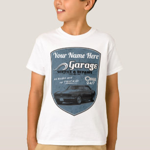 T-shirt Garage personnalisé de Camaro