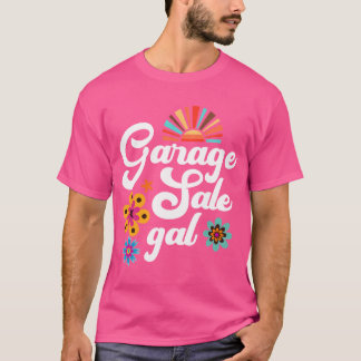 T-shirt Garage Sale Gal Thrift Treasure Hunter Yard Sale F