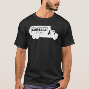 T-shirt GARBAGE 2024 (logo blanc)