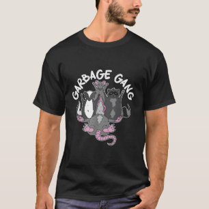 T-shirt Garbage Gang Trash Pandas Raccoon animal sauvage