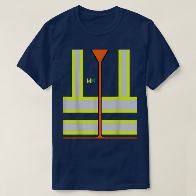 T-shirt Garbage Man Costume City Trash Truck Driver Kids T (Design devant)