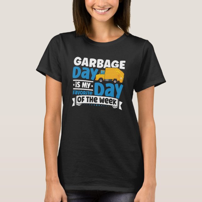 T-shirt Garbage Truck Apparel Recyling for Toddler Boys (Devant)