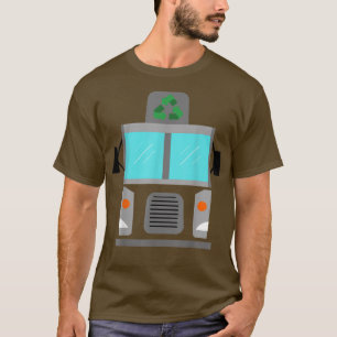 T-shirt Garbage Truck Driver Halloween Costume Toddler Boy