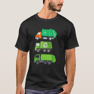 T-shirt Garbage Truck Pyjamas (Haut) 2t