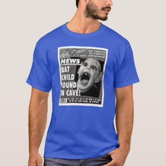 T-shirt Garçon Chauve-souris Vintage Rétro Supermarketablo