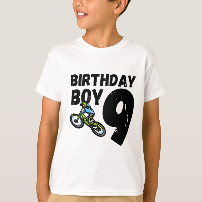 T-shirt garçon d'anniversaire (Devant)