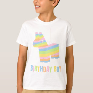 T-shirt Garçon d'anniversaire Pinata Invité d'honneur 